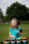 TJ/Orff with girl playing